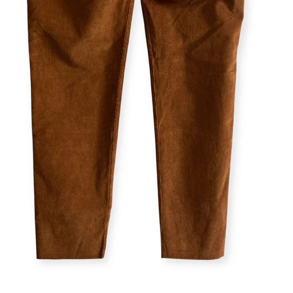 NILI LOTAN Jenna Pants in Corduroy, Color Maple, Size 6,  New with tags